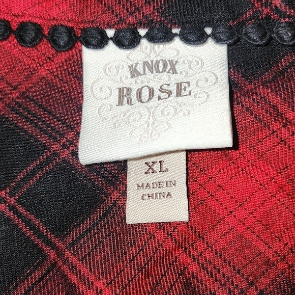 Knox Rose Buffalo Shirt Dress - Picture 7 of 7